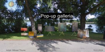 Pop-up gallery