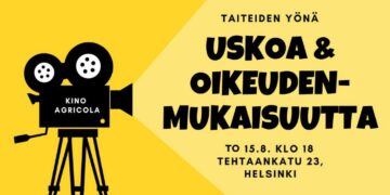 Kino Agricola – Uskoa ja oikeudenmukaisuutta (‘Faith and justice’)