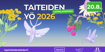 Taiteiden yö Lapinlahden Lähteellä 2026