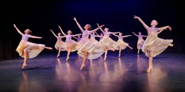 Trial class in classical ballet